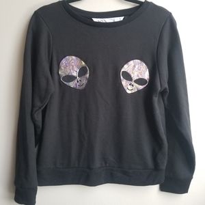 Tee and Cake Alien Sweater